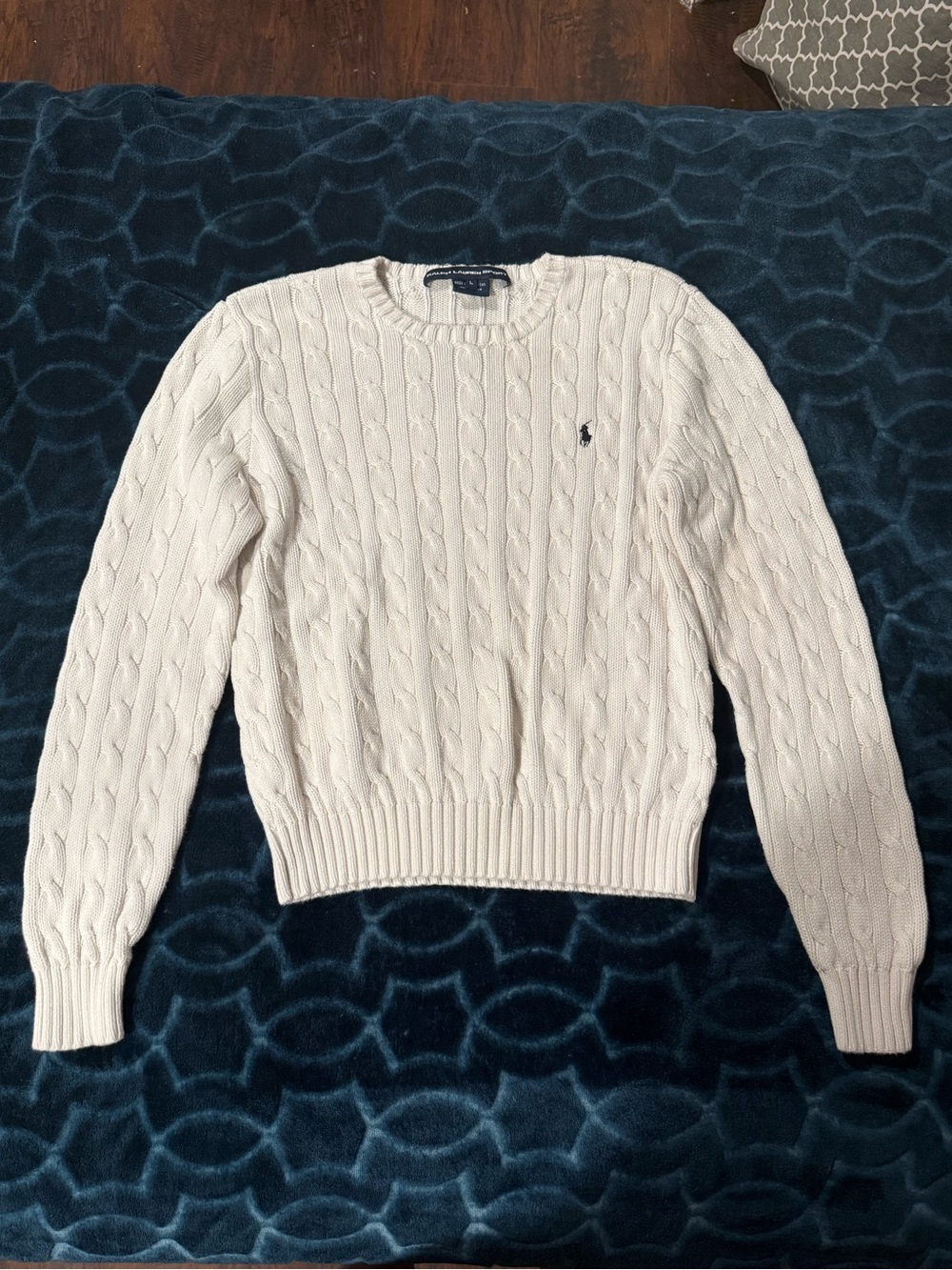 Polo by Ralph Lauren Cable Crewneck Sweater